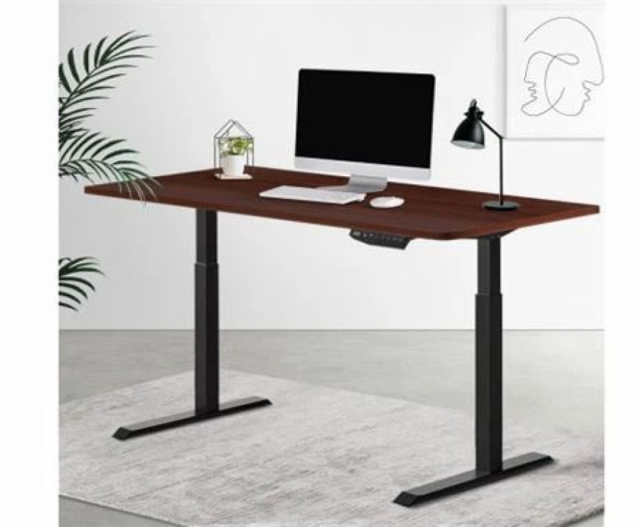 Furniture * | Home Office Design Electric Frame Table 120Cm Dual Motor