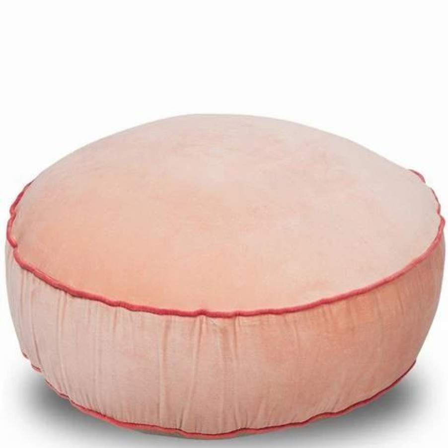 Cushions * | Canvas & Sasson Classic Floor Cushion Pink 60X15Cm